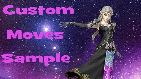 Zelda Custom Moves Sample