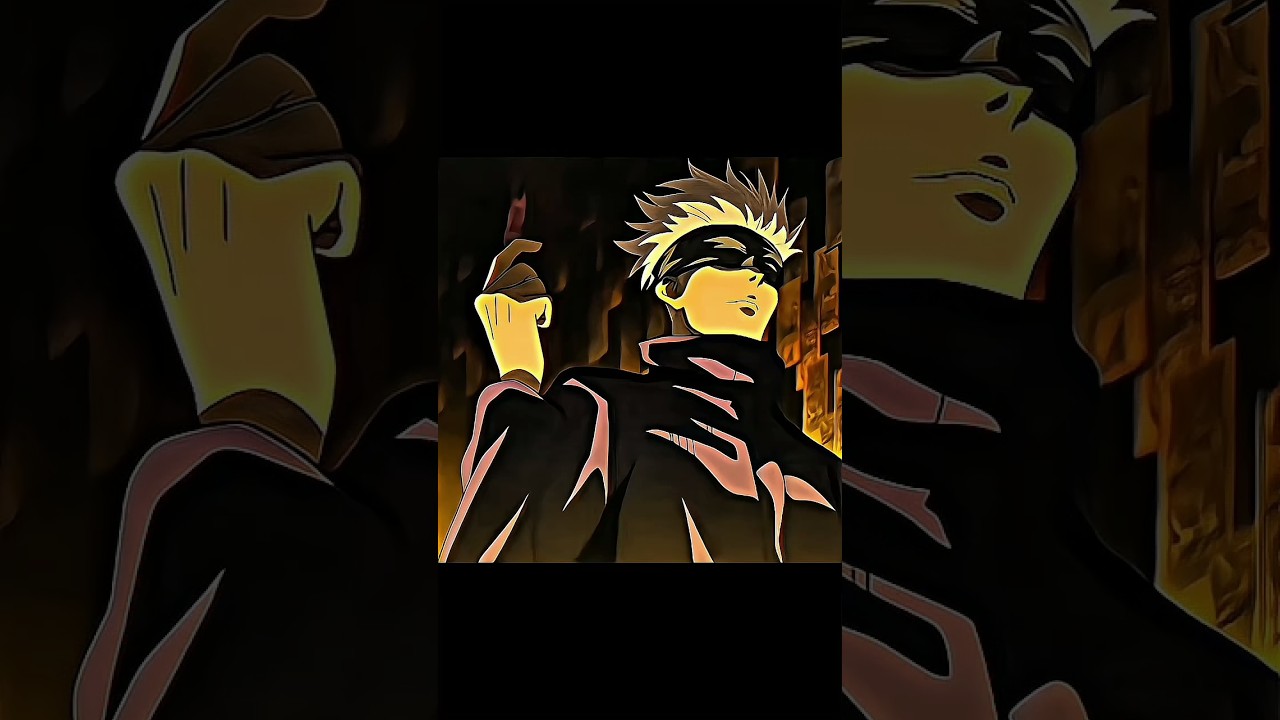 Gojo and Yuji's first meeting funny moment 😂 #jujutsukaisen #gojo #anime #music #sukuna #shorts