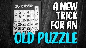 Solve any slide puzzle with this 1 trick!