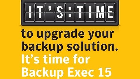 Symantec Backup Exec 2015 First Look for Beginners | Must Watch