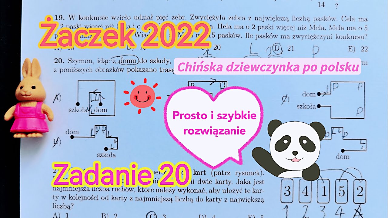 Żaczek 2022/Zadanie 20 /Rozwiązanie/Odpowiedź/Kangur Matematyczny/Klasy