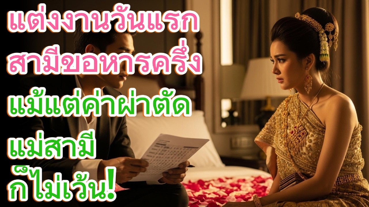 แต่งงานวันแรกสามีขอหารครึ่ง แม้แต่ค่าผ่าตัดแม่สามีก็ไม่เว้น!