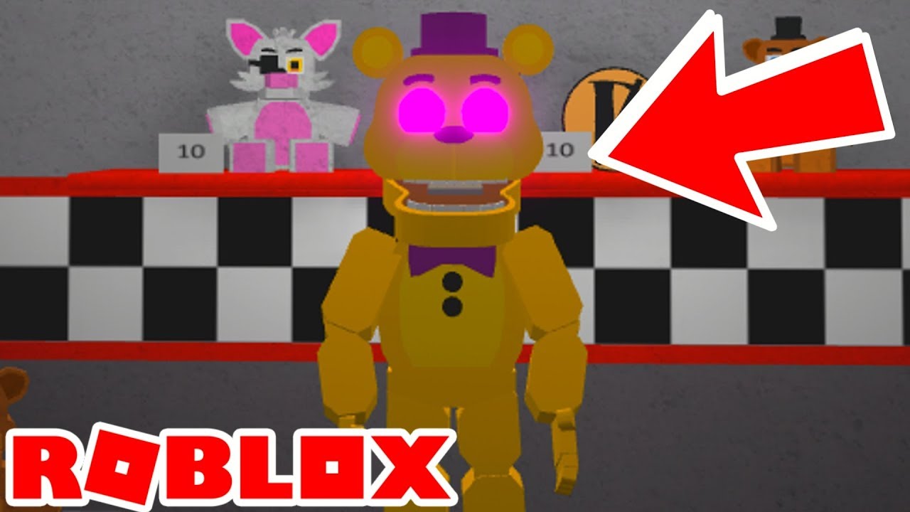 How To Find Adventure Fredbear Badge The Birthday Gift Event In Roblox Ultimate Custom Night Rp Youtube