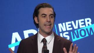 ADL's Never Is Now 2019 | ADL International Leadership Award Presented to Sacha Baron Cohen