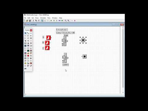 FULL ADDER USING MULTIPLEXER || IN MULTIMEDIA LOGIC