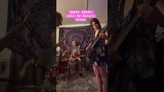 HAPPY TAPPY solo by Saturn Seven 🪐 7 offline full band video recording #solo #lead #leadguitarist