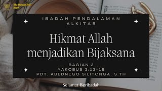 GPT Kristus Harapan Sibolga - Ibadah Pendalaman Alkitab 12 April 2024