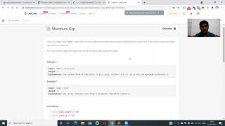 Maximum gap leetcode