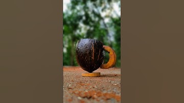 5 Easy coconut shell craft ideas |DIY| #shorts