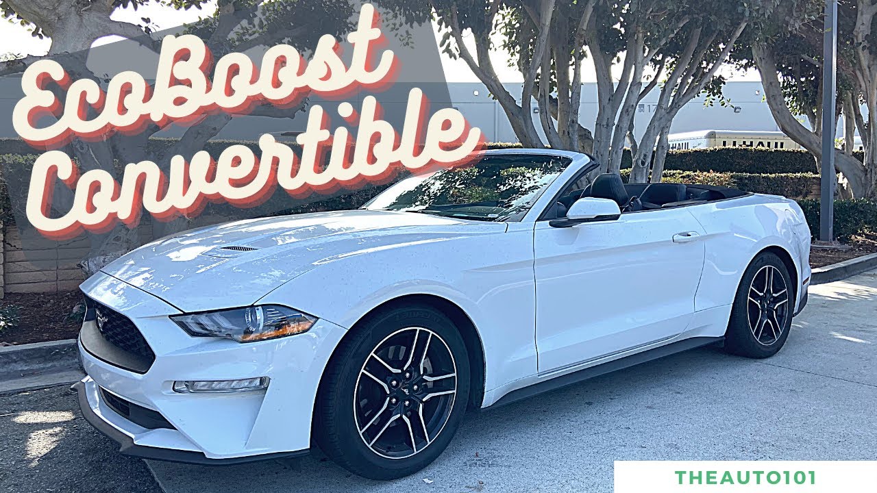 2022 Ford Mustang EcoBoost Convertible - The All-Day Convertible