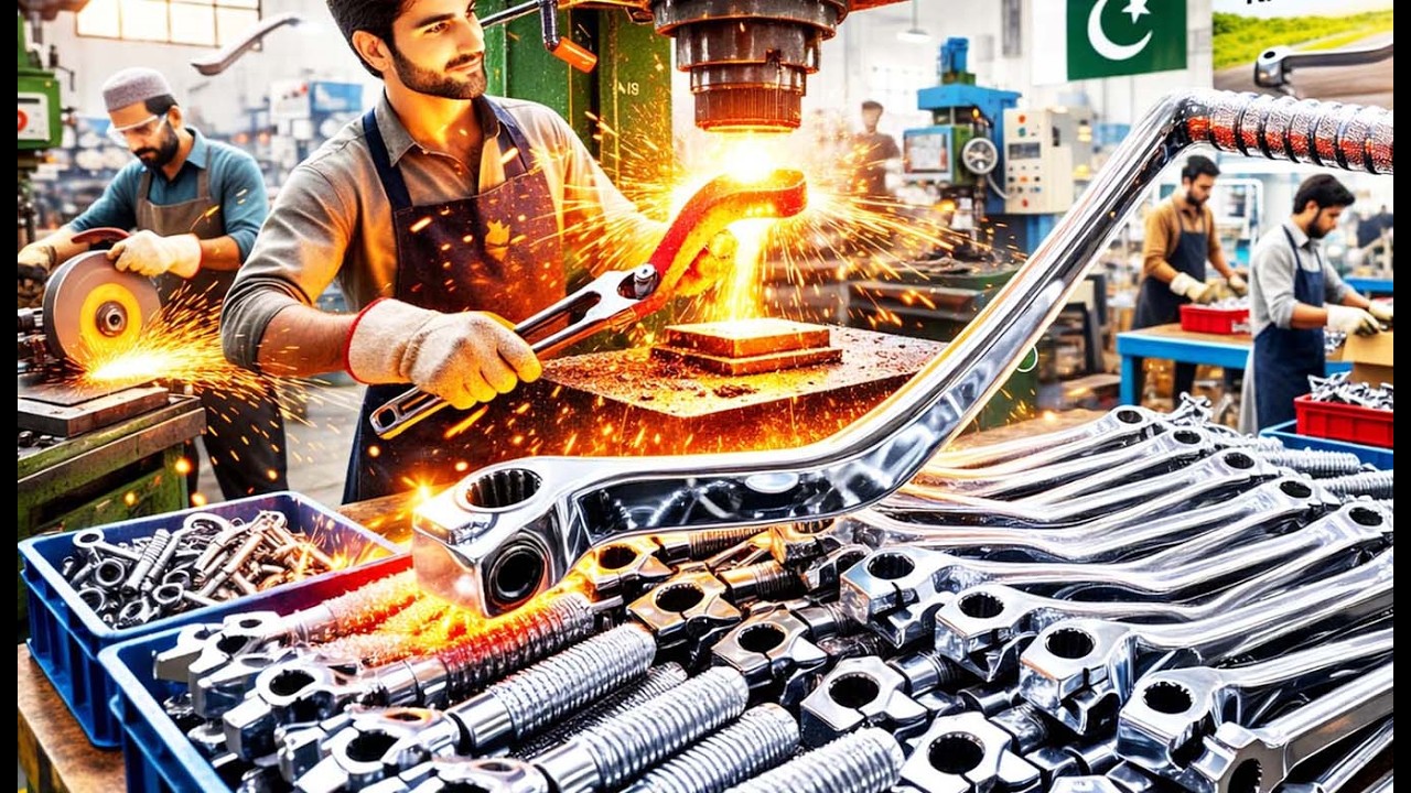 Kicker Machine Manufacturing The Forging and Complete Process of Motor Bike Kick Manufacturing - YouTube