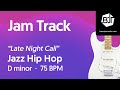 Jazz hip hop jam track in d minor late night call  bjt 114