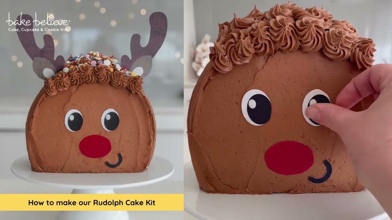 Rudolph Christmas Cake
