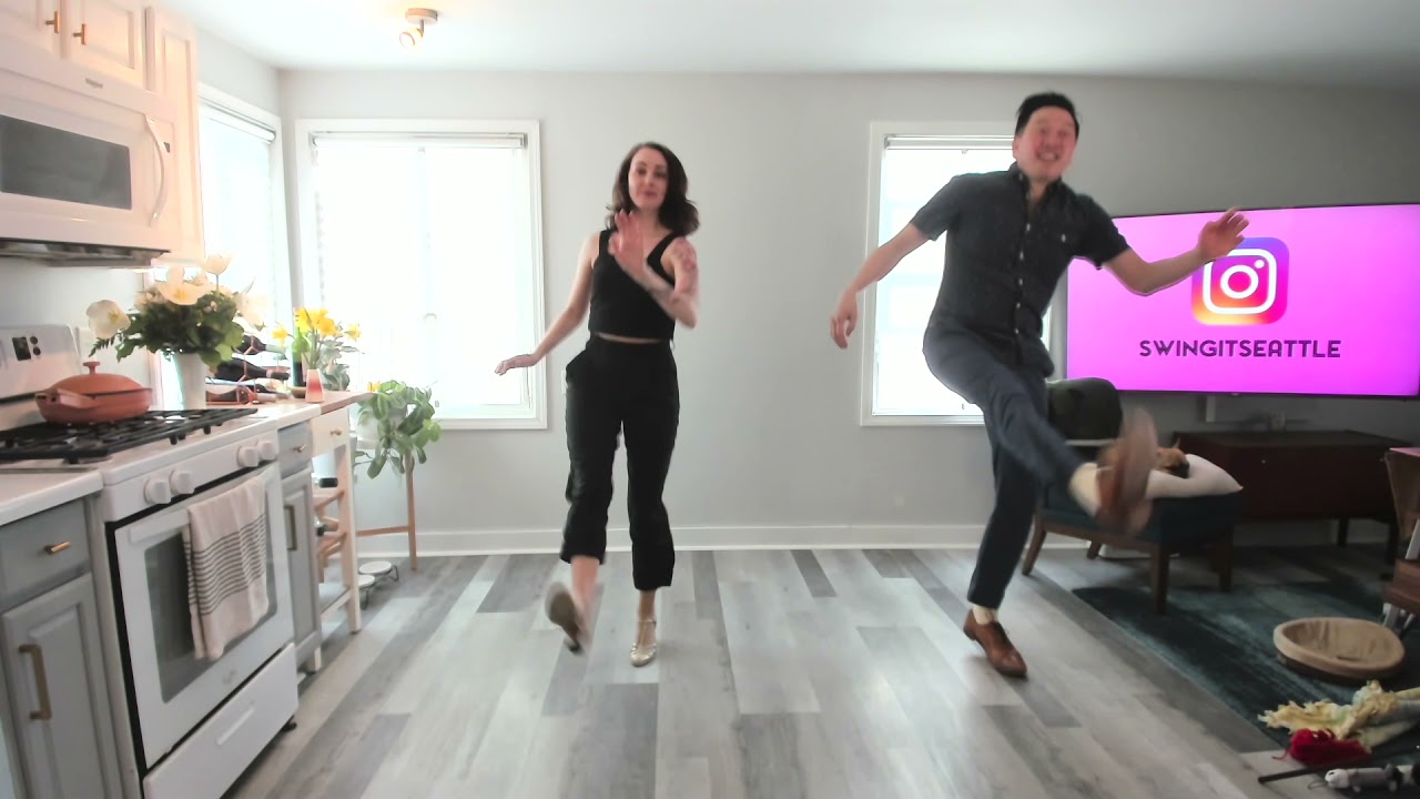 Swing It Seattle - Solo Charleston "Tar Paper Stomp" - Katie & Mark Kihara
