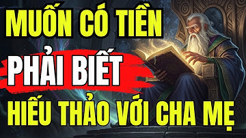 NGƯỜI XƯA DẠY – Muốn Có Tiền, Phải Biết HIẾU THẢO VỚI CHA MẸ | Triết Lý Sống