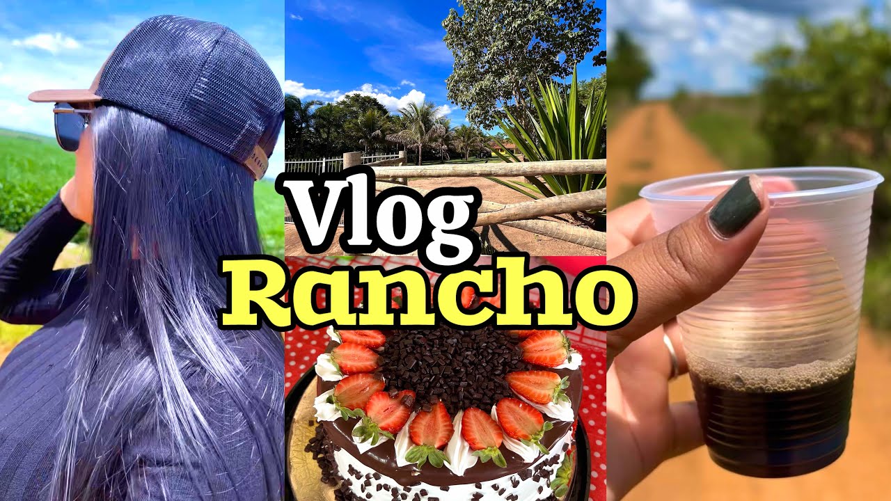 VLOG | fomos para o rancho +  comemorando o aniversário do meu pai 🎂💚🍃
