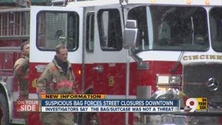 Investigators say unattended bag led to downtown hotel closure