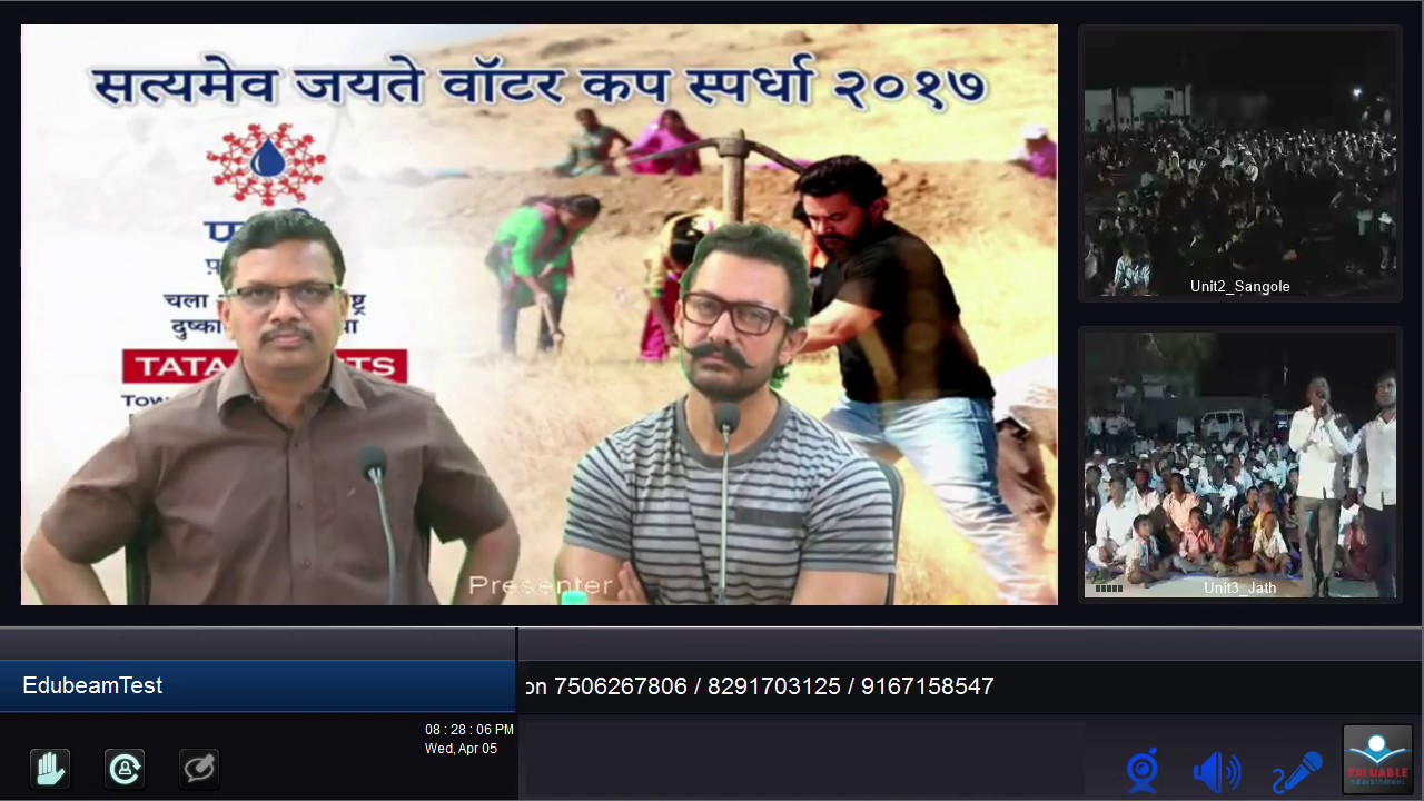 Paani Foundation - Aamir Khan Interacting with Villagers