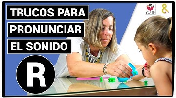 CÓMO PRONUNCIAR LA R / ENSEÑA A TU HIJO A PRONUNCIAR EL SONIDO “R” CON EL TRUCO DE “ERRE que ERRE”