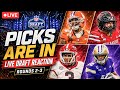 2026 NFL Draft Night 2 LIVE Reactions | Rounds 2-3 Picks, Steals, Sleepers &amp; Surprises
