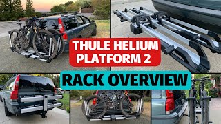 Thule Helium Platform 2 hitch bike tray rack review