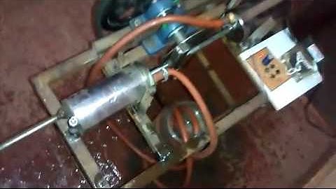 mechanical duel water pumping Scotch yoke mechanism