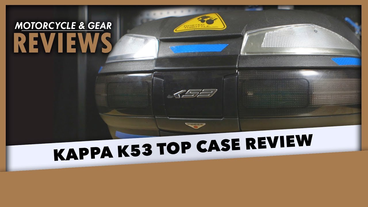 Kappa K53 Top Case Review YouTube