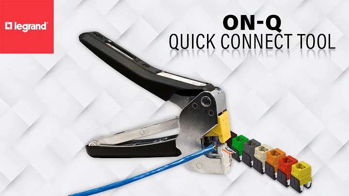 On-Q How To: QuickConnect Punch Down Tool Demonstr...