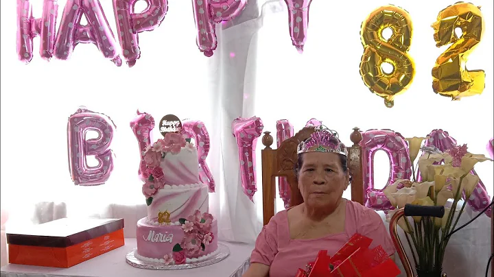 Lola Dulcing Maria 82nd bday part 1