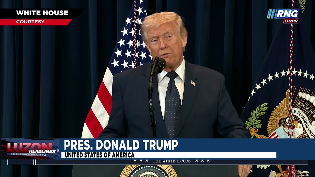 Giyera sa Middle East, malapit nang matapos ayon kay Pres. Trump | Luzon Headlines