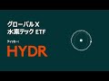 【PR動画】グローバルX 水素テック ETF（HYDR）