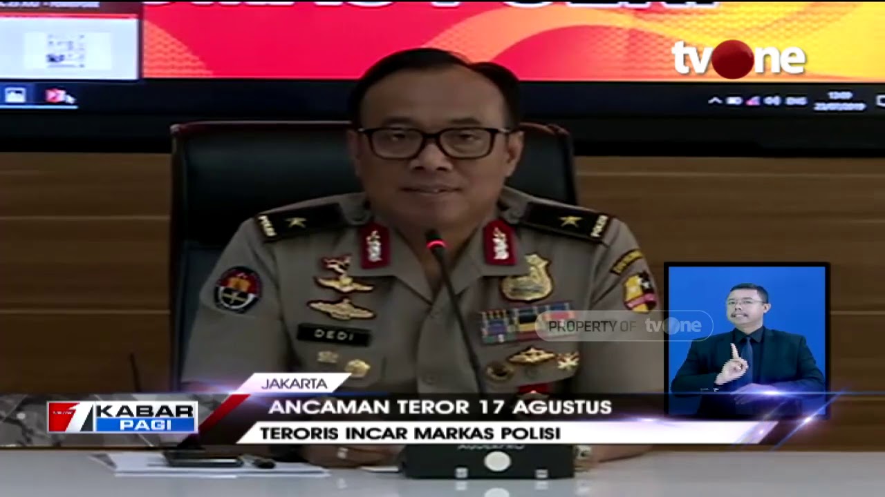 tv one live streaming free Teroris Tebar Ancaman Incar Sejumlah Lokasi Pada 17 Agustus
