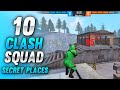 Top 10 clash squad secret places in free fire  free fire clash squad tips and tricks part  20