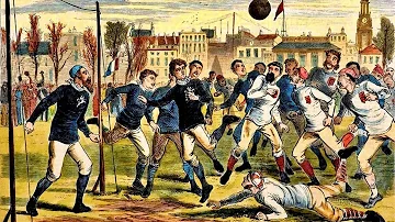 Quando surgiu as primeiras regras escritas do futebol?