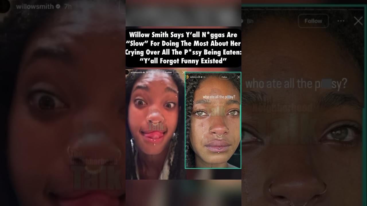 Willow Smith with a message y'all 