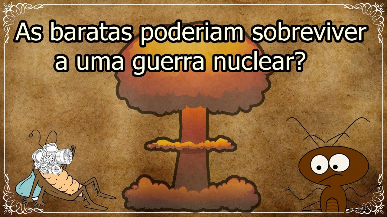 As Baratas Poderiam Sobreviver a Uma Guerra Nuclear? - Mito Ou Verdade ...