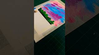 Simple Acrylic Painting For Beginners #creative #art #paintingideas #acrylicpaint #exploreart #viral
