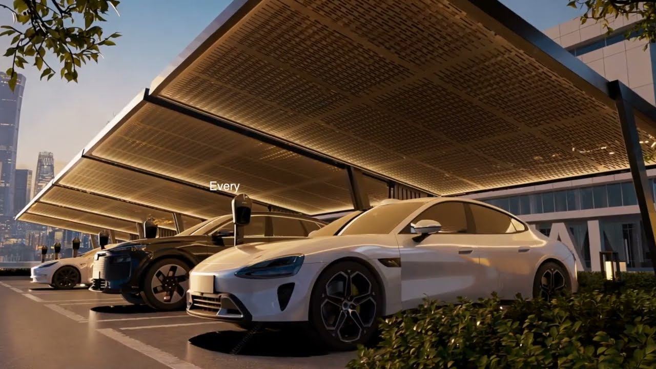 Apollo All-in-One Solar Carport | Luxury, Sustainability, and Innovation Redefined