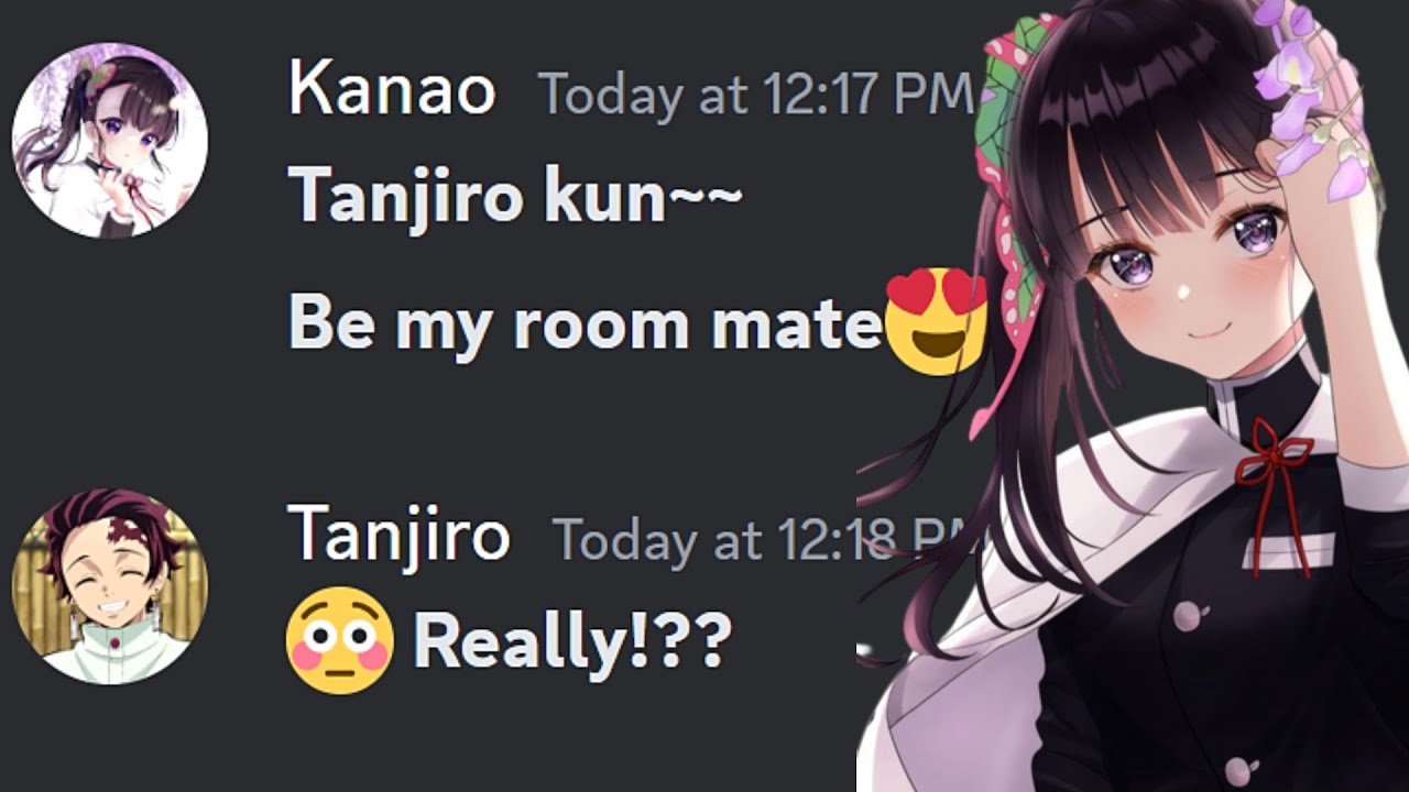 If demon slayer characters choose their Roommate.....