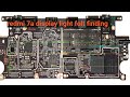 Redmi 7a display lights folt with schematic diagram