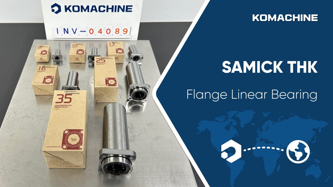 SAMICK THK / Flange Linear Bearing (LMH8LUU) / INV04089 YouTube