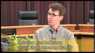 2011 Legislative Session with State Senator Joe Bolkcom