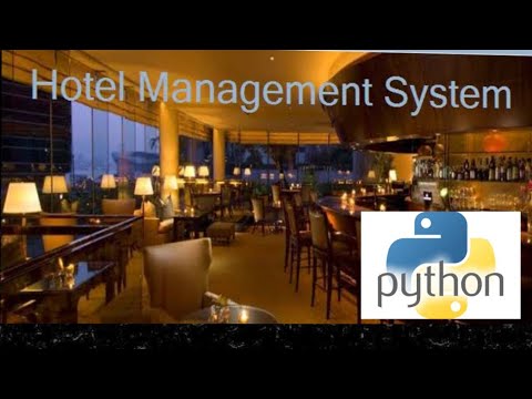 Project on Hotel Management | Practical file | Python With MySQL| Class ...