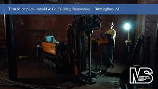 Titan Micropiles at Arnold & Co