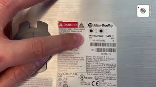 Allen Bradley HMI-Panelview Plus 7-How to Setup Ethernet Communication-IP Address