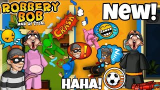 Robbery Bob - Ninja Bob and Green Screen Bob Perfect Game v45 screenshot 5