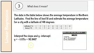 W27B.V1 Linear Regression