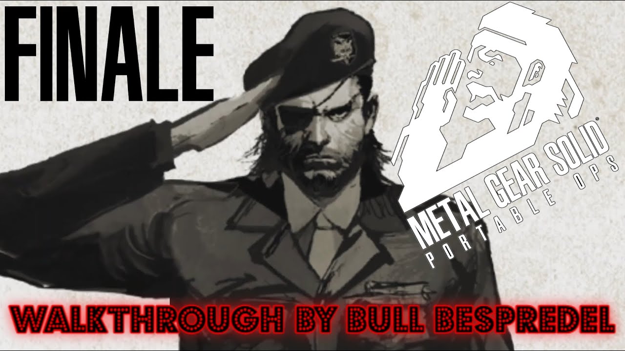 ПОБЕДА!!! ➤ Прохождение Metal Gear Solid: Portable Ops (PC) #16 ФИНАЛ