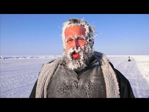 Nordpol: Marathon bei minus 30 Grad | DER SPIEGEL