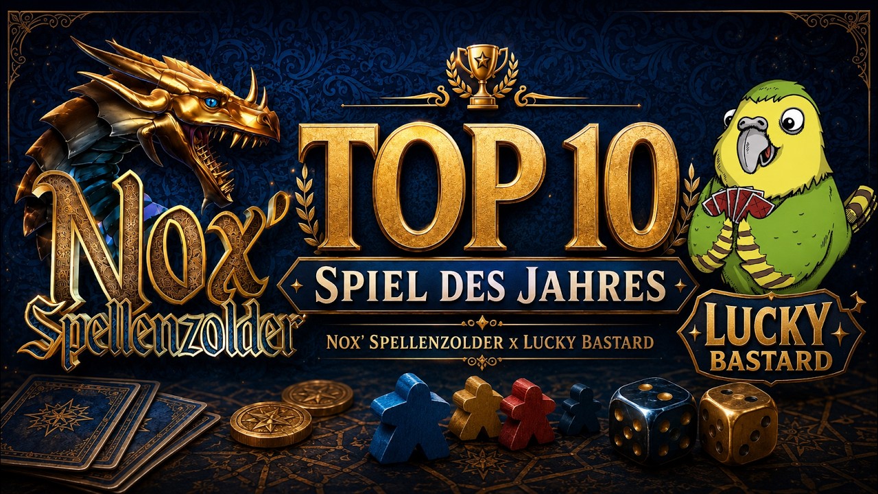 Onze Top 10 Spiel des Jahres-spellen! | Nox’ Spellenzolder & Lucky Bastard